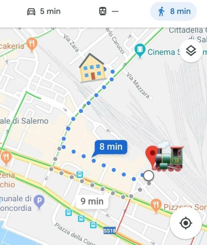 Salerno Central Station 외부 사진